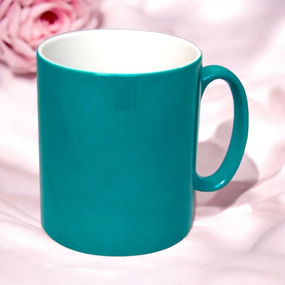 Taza mágica, El diseño solo se revelará cuando se vierta líquido caliente en la taza.