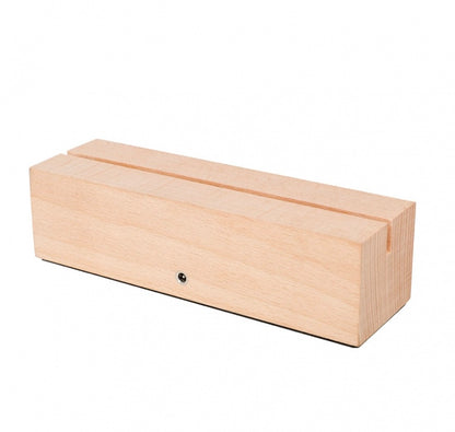 Fotopanel y foto cristal con base LED.